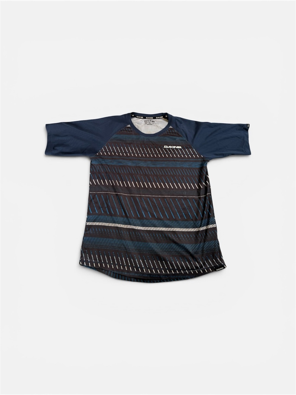 Dakine Youth Navy and Black Crewneck Performance Tee